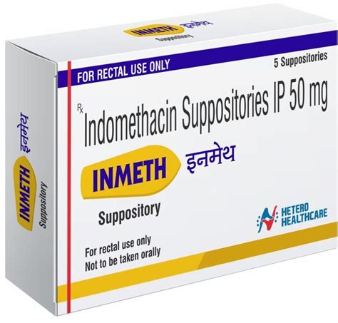 indomethacin suppository